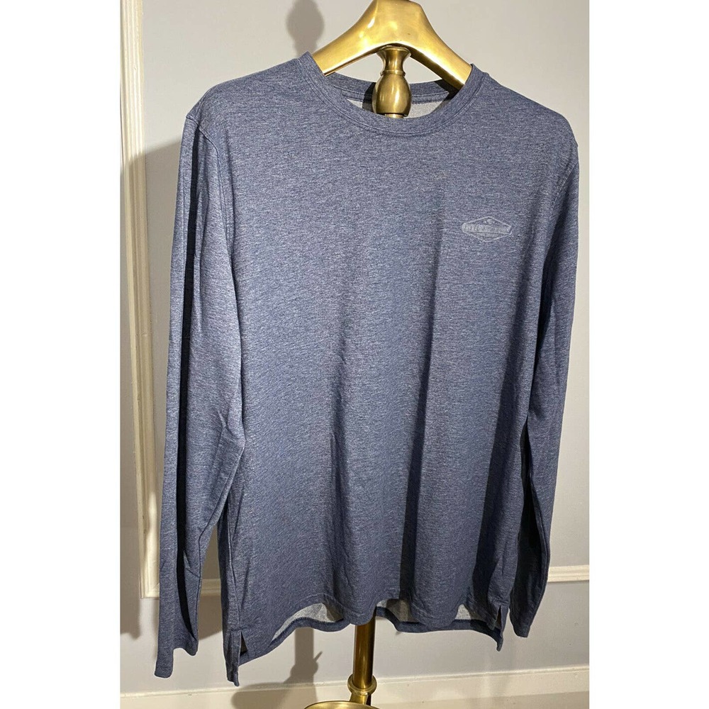 Field & Stream Blue Long Sleeve Shirt Mens XL